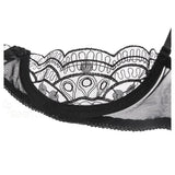 Roger Lodger - Open bra & crotchless panty set - Plastic Emporium