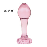 Kristy's Horny - Glass butt-plug set - Plastic Emporium