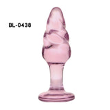 Kristy's Horny - Glass butt-plug set - Plastic Emporium