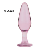 Kristy's Horny - Glass butt-plug set - Plastic Emporium