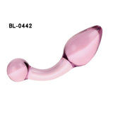 Kristy's Horny - Glass butt-plug set - Plastic Emporium