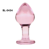 Kristy's Horny - Glass butt-plug set - Plastic Emporium