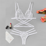 Hope Morgan Collection - Lace Bra & Thong Set - Plastic Emporium