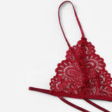 Hope Morgan Collection - Lace Bra & Thong Set - Plastic Emporium