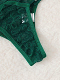 Hope Morgan Collection - Lace Bra & Thong Set - Plastic Emporium