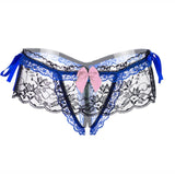 Hope Morgan Collection - Pearl thong and Crotchless lace briefs - Plastic Emporium