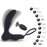 Hard-Again Hartigan - Vibrating Butt Plug w/ C-Ring - Plastic Emporium