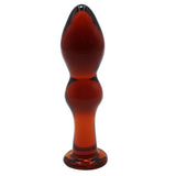 The Brown Hardigan - Glass Buttplug - Plastic Emporium