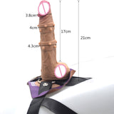 The Epic STD - Remote Vibrating Strap-on - Plastic Emporium