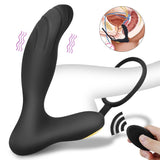 Hard-Again Hartigan - Vibrating Butt Plug w/ C-Ring - Plastic Emporium