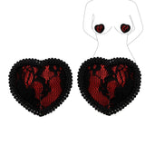 Hope Morgan Collection - Heart Pasties (3 colours) - Plastic Emporium