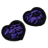 Hope Morgan Collection - Heart Pasties (3 colours) - Plastic Emporium