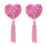 Hope Morgan Collection - Heart Tassel Pasties (3 colours) - Plastic Emporium